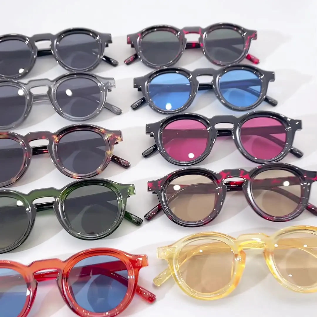 2025 Retro Round Small Frame Sunglasses — High-End UV Resistant Shades for Men & Women, Fashion Trend