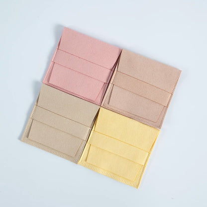 10Pcs Microfiber Jewelry Pouches 6.2x6.2cm & 8x8cm – Rings, Earrings, Pendants, Bracelets Gift Bags for Wedding Favors