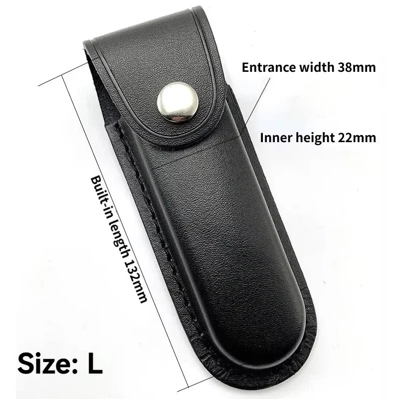 Universal Folding Knife & Flashlight Sheath – Belt Loop Holder Case for Camping, Hiking & Outdoor Gear Storage