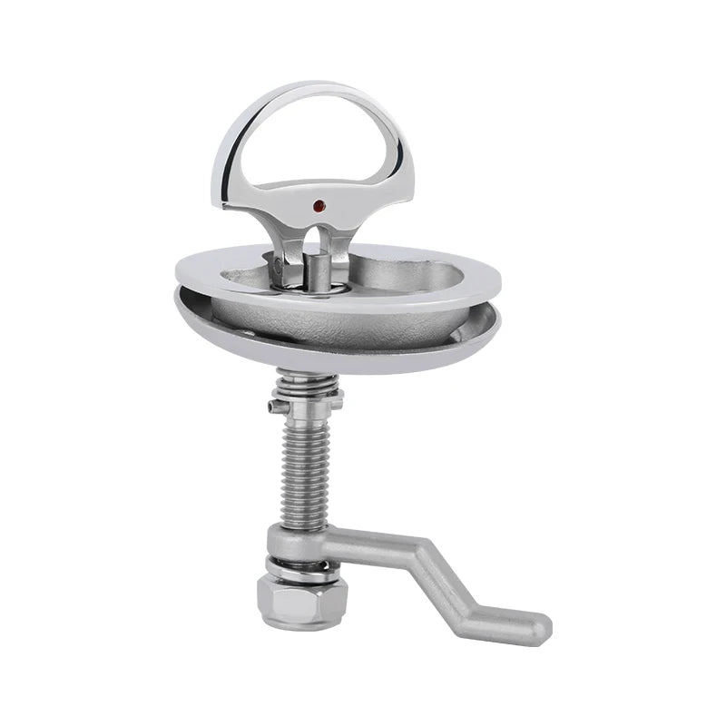 AndyMarine 316 Stainless Steel Boat Cam Latch – Marine Hatch Pull Turning Lock Hardware