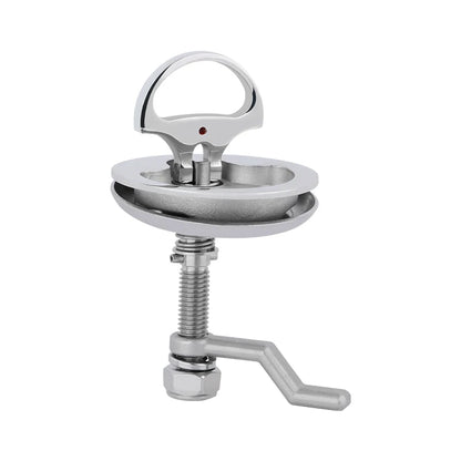AndyMarine 316 Stainless Steel Boat Cam Latch – Marine Hatch Pull Turning Lock Hardware