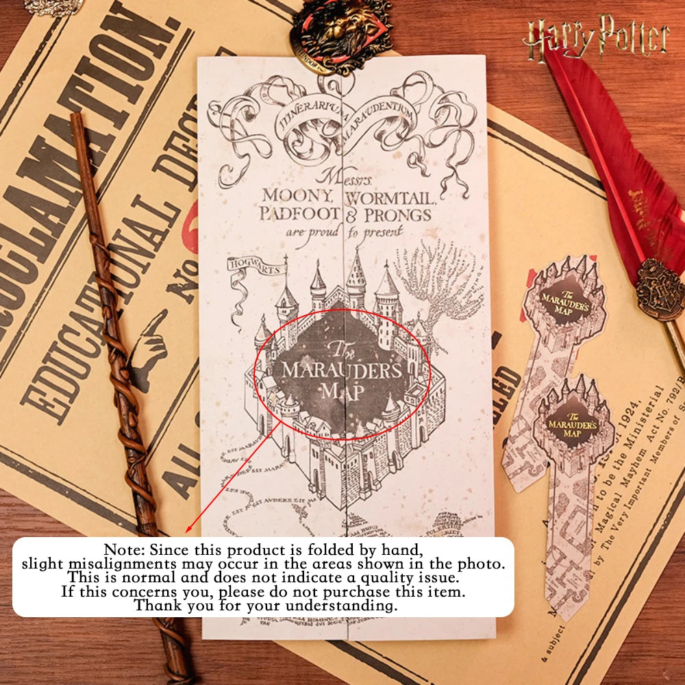 Hogwarts Magic Map - Expandable 3D Wizarding Treasure Hunt Gift