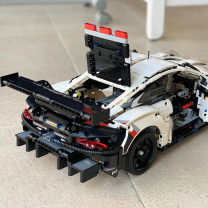 1580PCS Technic Racing Car Building Blocks Set – 1:10 Scale Classic Super Sports Car Model Kit, DIY Assembly Toy for Boys & Home Decoration Gift