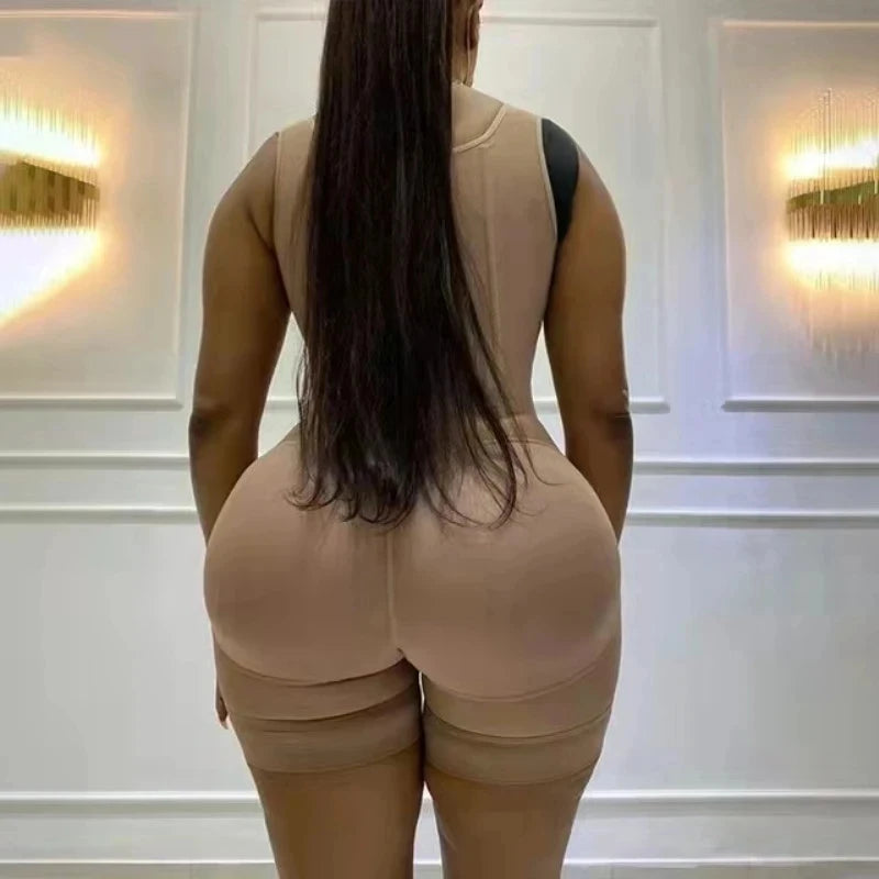 Colombian Fajas Post-Surgery Shapewear – Waist Trainer & Butt Lifter Full Body Shaper BBL Compression Girdle for Women