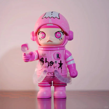 Popmart Mega Space Molly 100% Anniversary Series — 4th Gen Blind Box Collectible Action Figure Toy, Mystery Gift Model