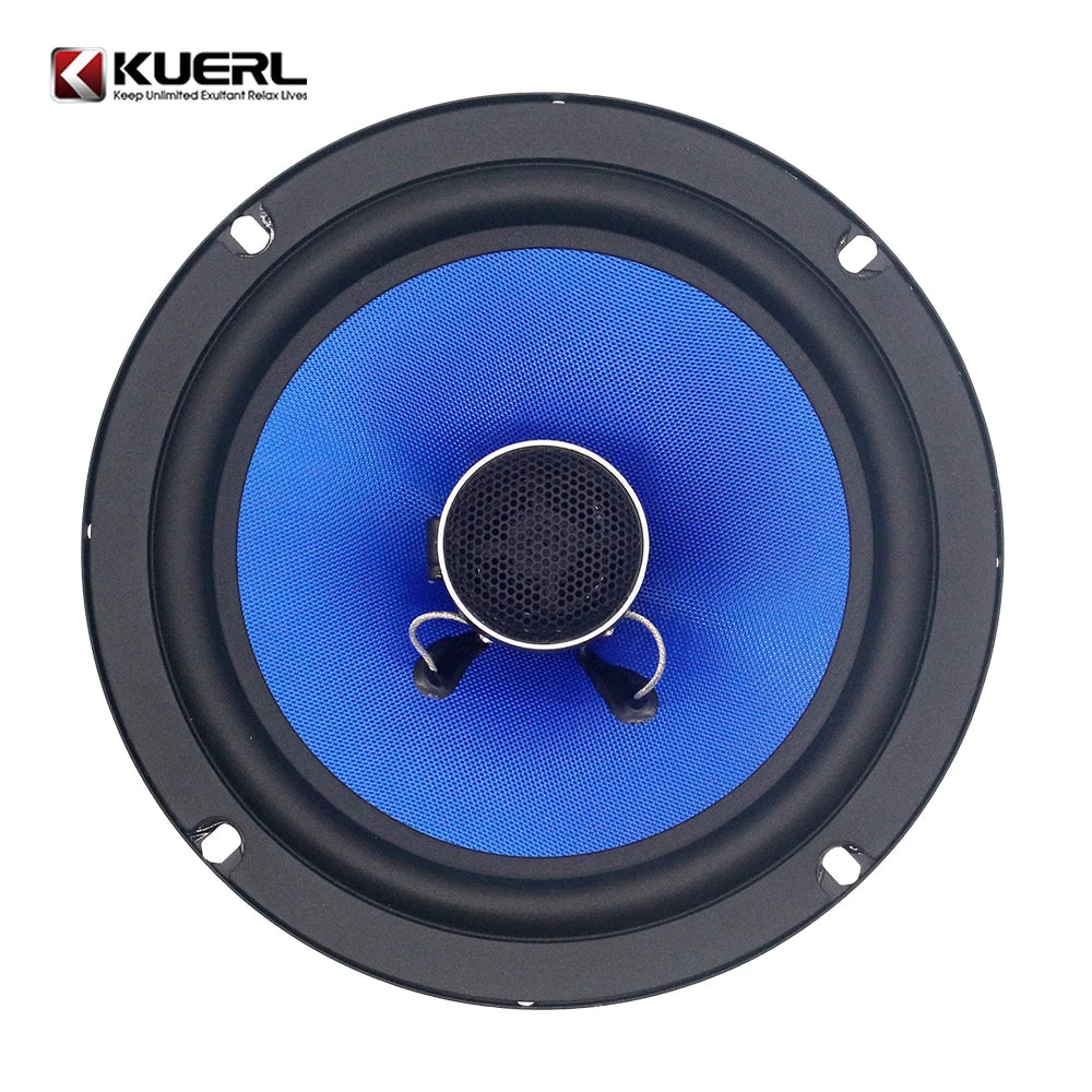 6.5 Inch Car HIFI Coaxial Speakers – Full Range Frequency, Auto Audio Stereo for Universal Car Audio Systems