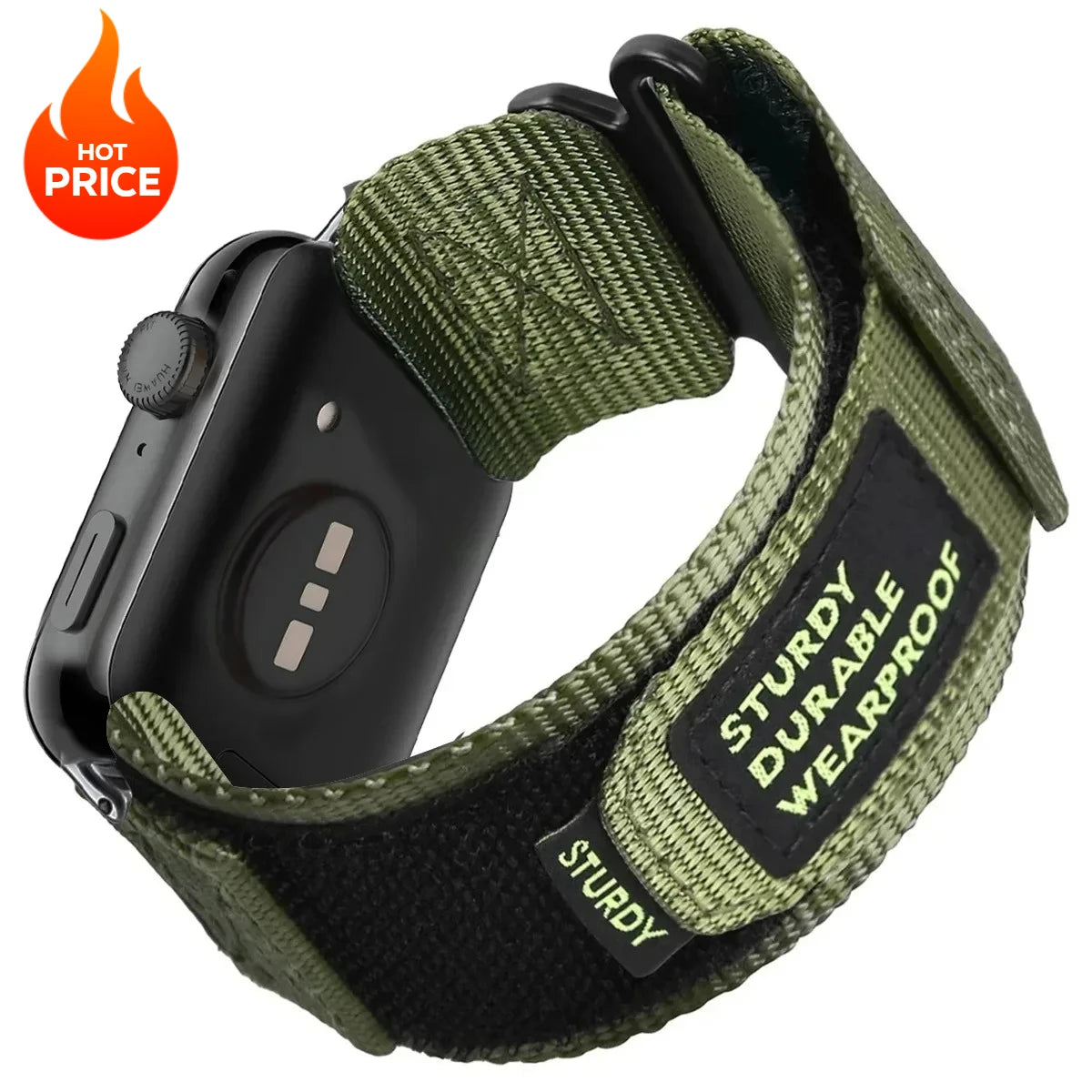 Nylon Loop Strap for Huawei Watch – Sports Band Compatible with Fit1, Fit2, Fit3, Fit4 & Fit4 Pro