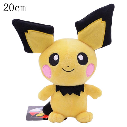 70 Styles Pokémon Plush Toys — Dragapult, Gengar, Pikachu, Eevee & Evolution Dolls Christmas Gift for Kids
