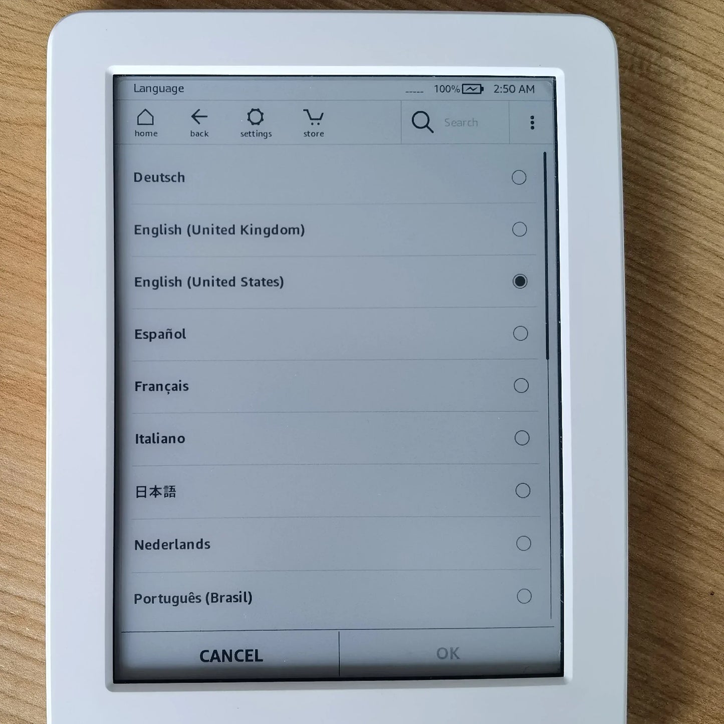 Original Kindle 6th & 8th Gen E-Book Reader, 6-Inch E-Ink Touchscreen, WiFi, No Light, Better Than Kobo E-Reader