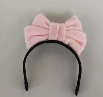Labubu Sitting Party Plush Headband – Kawaii Hair Band Toy Decoration & Gift with Labubu2 Clothes   1/2
