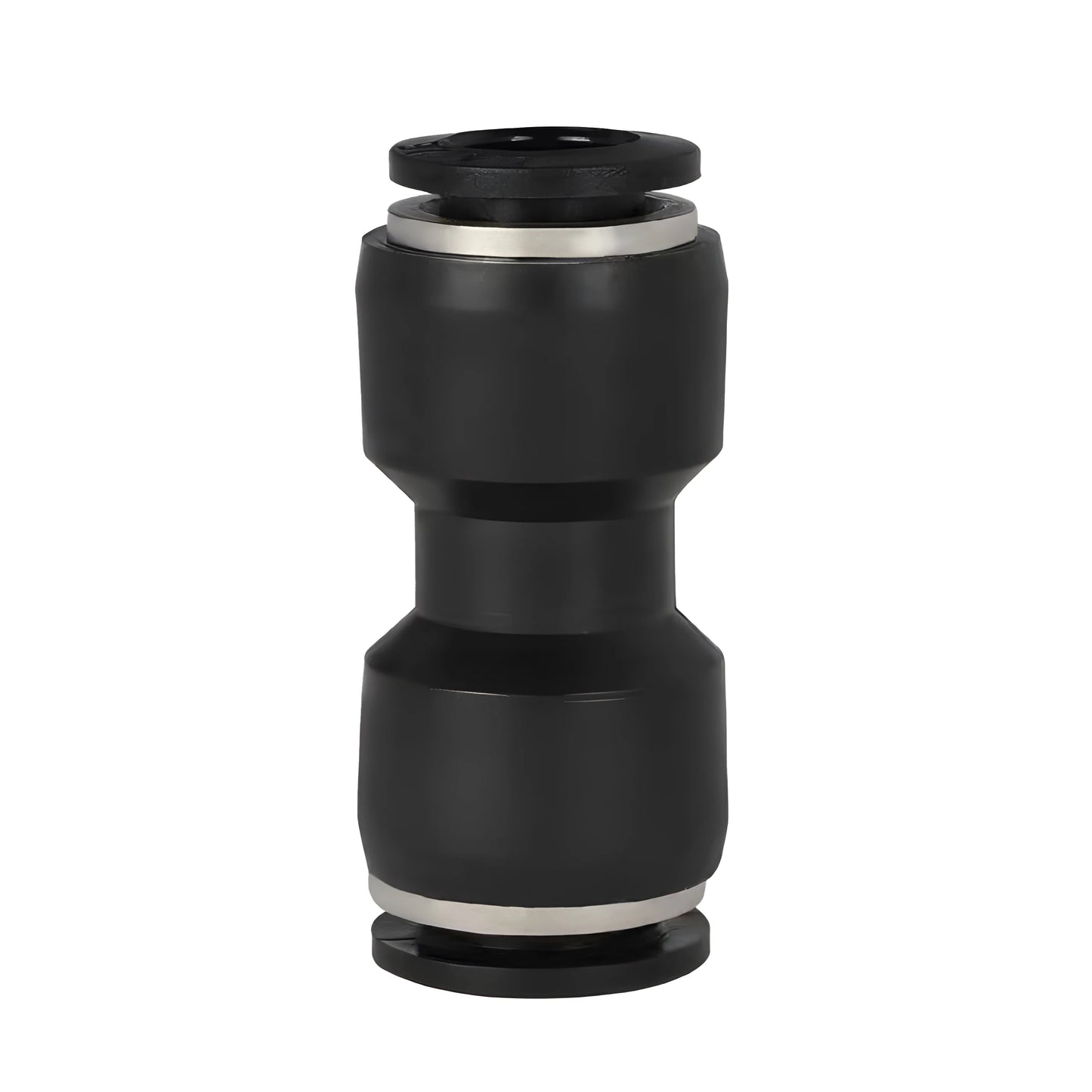 High Quality Pneumatic Air Tube Quick Connector Fitting – Black PU/PE/NY Pipe Fittings 3–16mm Industrial Hose Adapter Set