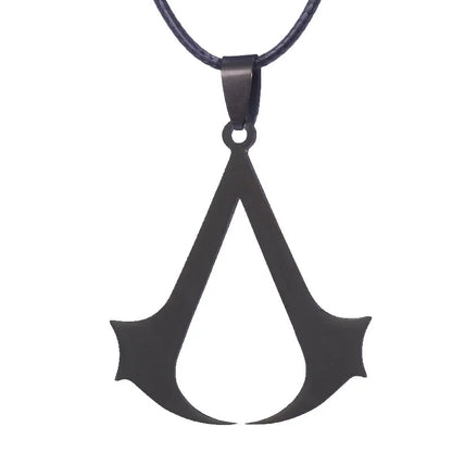 Assassin Syndicate Creed Pendant Necklace - Stainless Steel Game Cosplay Jewelry Gift