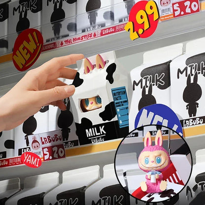POP MART Labubu The Monsters — Wacky Mart Series Blind Box, Cute Anime Doll Figure, Desktop Ornament Mystery Toy
