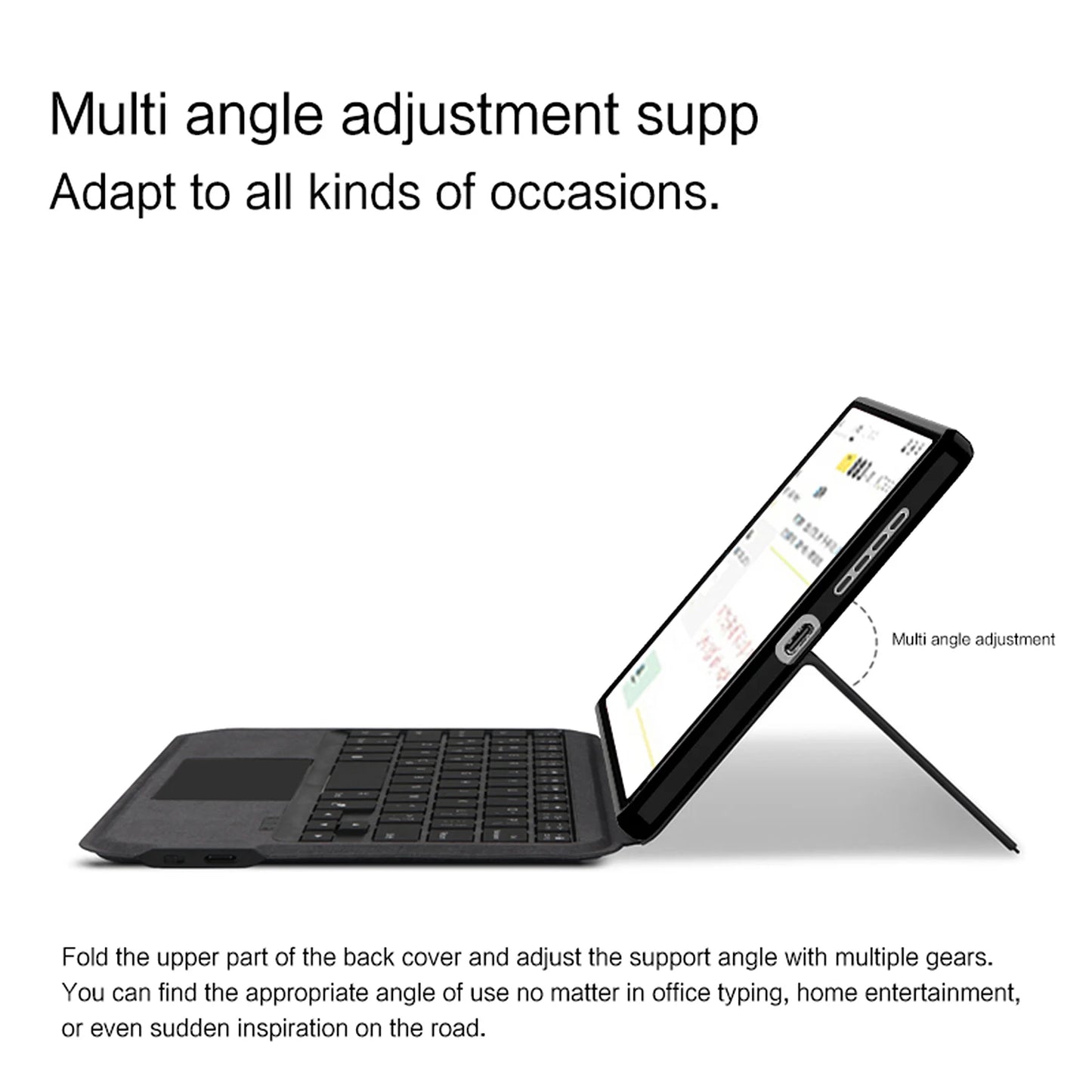 Magic Backlit Keyboard Case for Lenovo Legion Y700 2025 (3rd Gen) – 8.8" TB321FU Gaming Tablet Cover