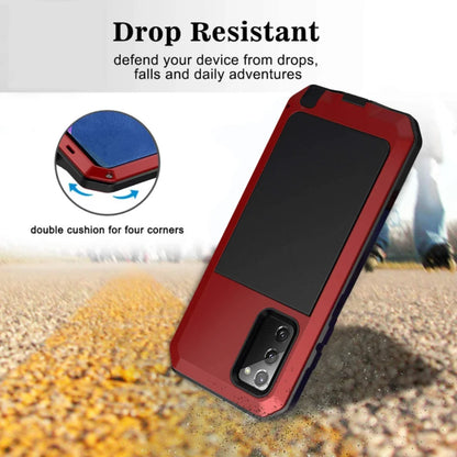 Heavy Duty Metal Doom Armor Case for Galaxy S25/S24/S23/S22/S21/S20 Ultra/S10 Plus/Note 20/10 – Shockproof Dust Protection