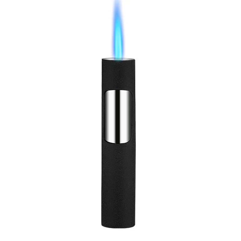 Honest Metal Windproof Torch Lighter – Refillable Pen Jet Flame for Kitchen, BBQ & Camping
