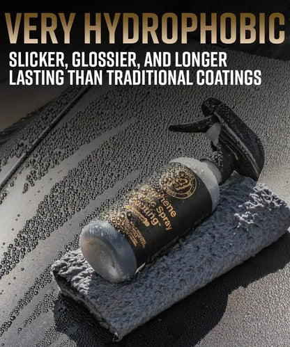 355ml Graphene Ceramic Spray Coating – Long-Lasting Gloss Protectant for Cars