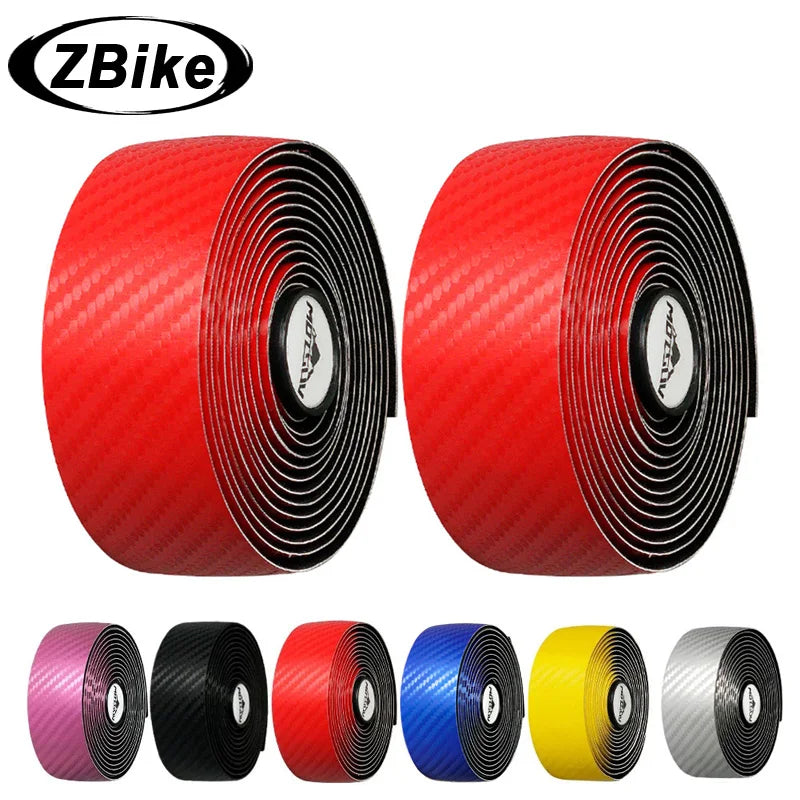 Bicycle Handlebar Tape – Anti-Vibration PU EVA Non-Slip Breathable Road Bike Bar Wrap for Racing