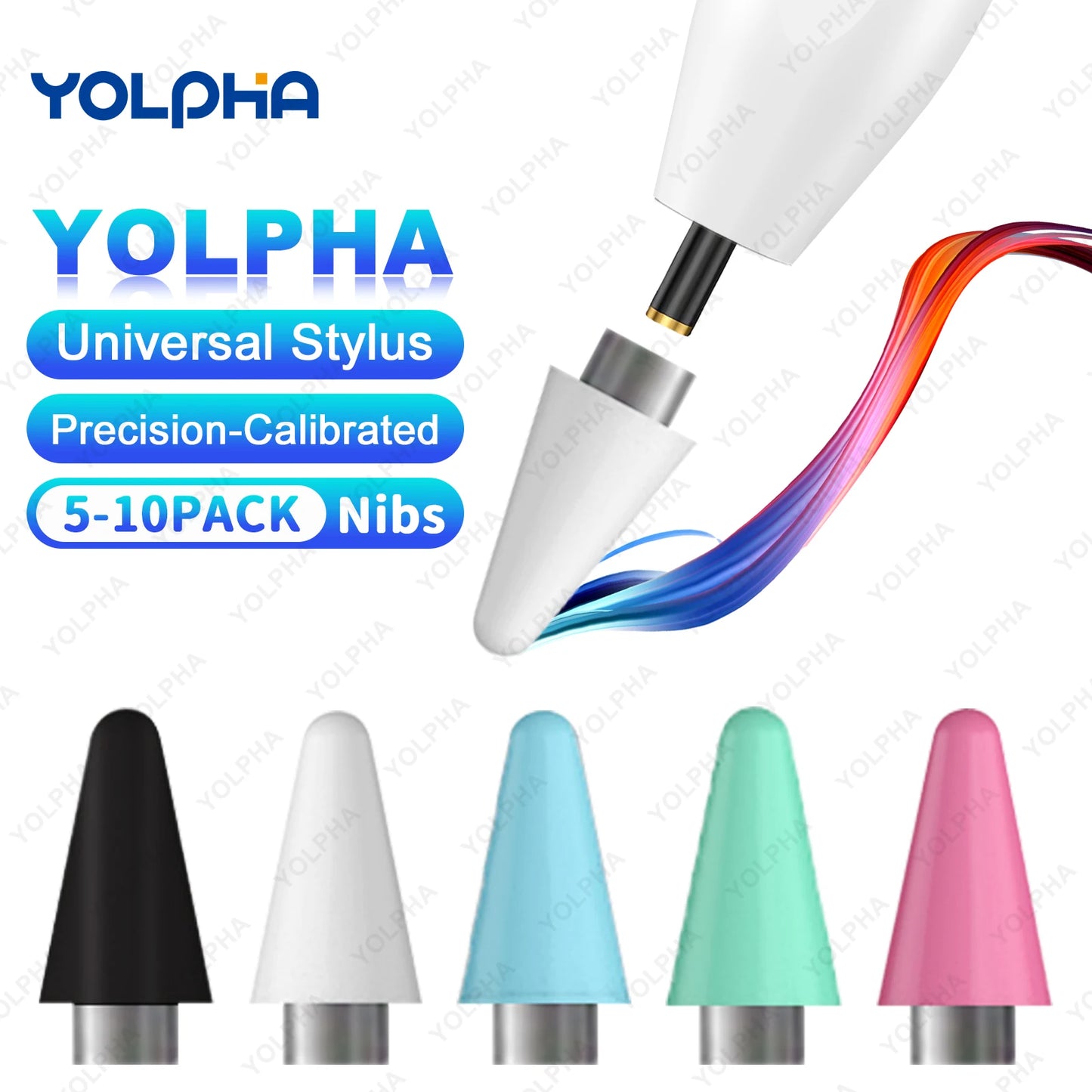5–10PCS Replacement Nibs for YOLPHA Universal & Android Stylus – Not Compatible with Other Brands
