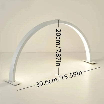 9New Moon Nail Work Lamp – Three-Color USB Beauty Desk Lamp for Nail Art & Eyelash, Black/White/Pink