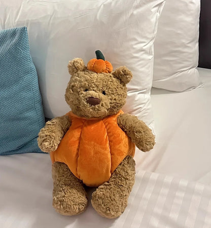 35cm Jellycat Fun Barcelona Bear Plush Toy – Cute Handheld Stuffed Doll, Cartoon Anime Gift for Kids’ Birthday