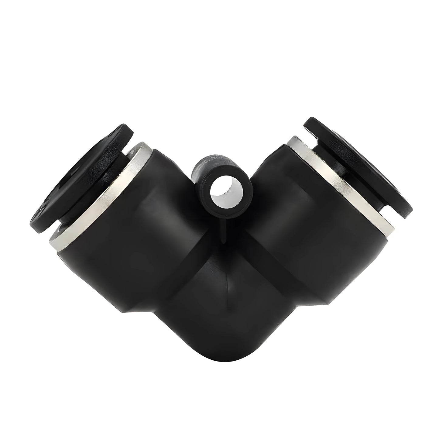 High Quality Pneumatic Air Tube Quick Connector Fitting – Black PU/PE/NY Pipe Fittings 3–16mm Industrial Hose Adapter Set