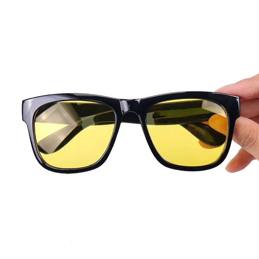 Anti-Glare Night Vision Driving Goggles for Men - Enhanced Light, Fashion Glasses, Car Accessory