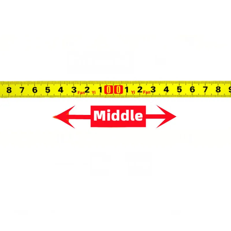 Self-Adhesive Stainless Steel Measuring Tape - Durable Rust-Proof Workbench Ruler with Metric Scale
