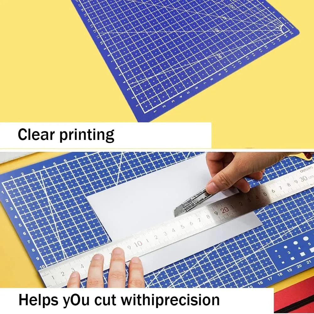 Durable A3/A4/A5 Multifunctional Cutting Mat – DIY Craft, Art Engraving, Paper Carving Pad with High Elasticity and Toughness