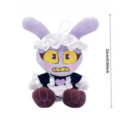 Amazing Digital Circus Maid Jax Plush Doll - Magical Rabbit Clown Cartoon Collectible for Fans, Home Decor & Gifts