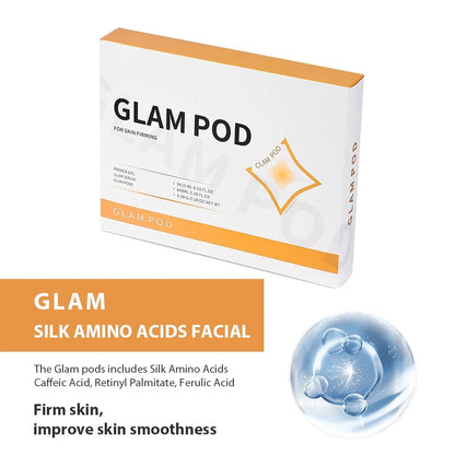 Glam Pod CO2 Capsules for Aqua Facial Machine – Bubble Skin Care Revive Pods for Beauty Treatment