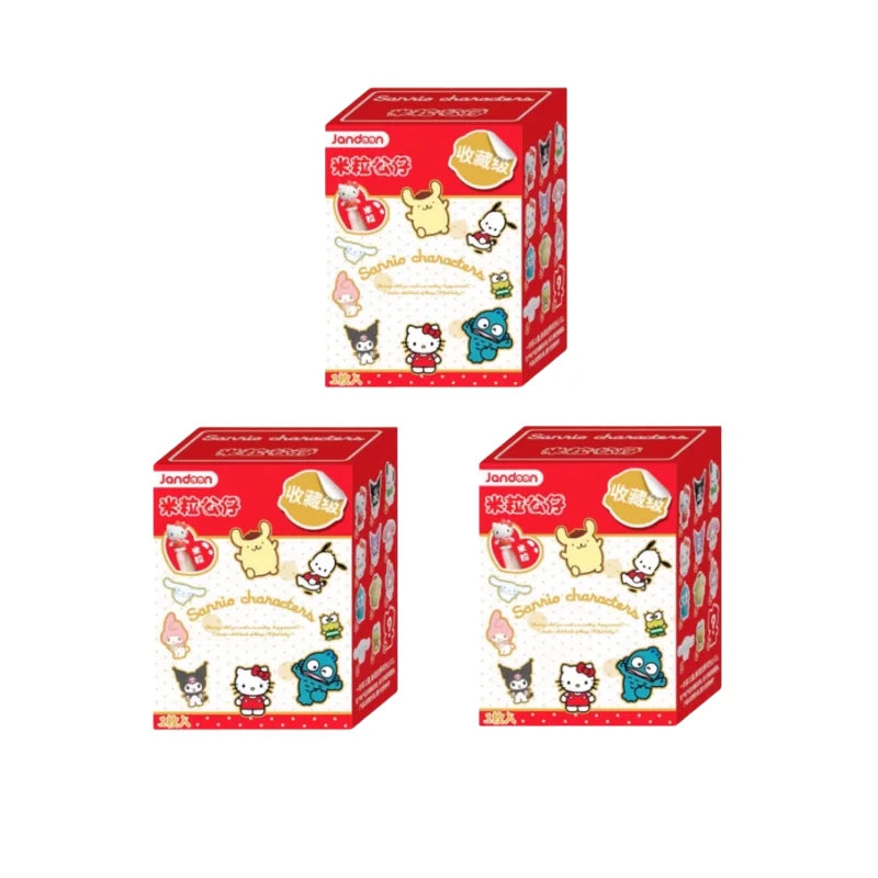 Sanrio Characters Mini Figurine Blind Box – Hello Kitty, Melody & Kuromi Cute Desk Decoration Collectible Toy Gift
