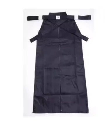 Aikido Gi Uniform & Cotton Hapkido Pants – Black Kendo Hakama Samurai Keikogi for Men, Women & Kids