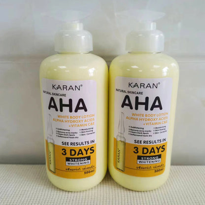 500ml Whitening Body Cream – Moisturizing & Lightening Lotion with Vitamin C&E for Smooth, Even Skin