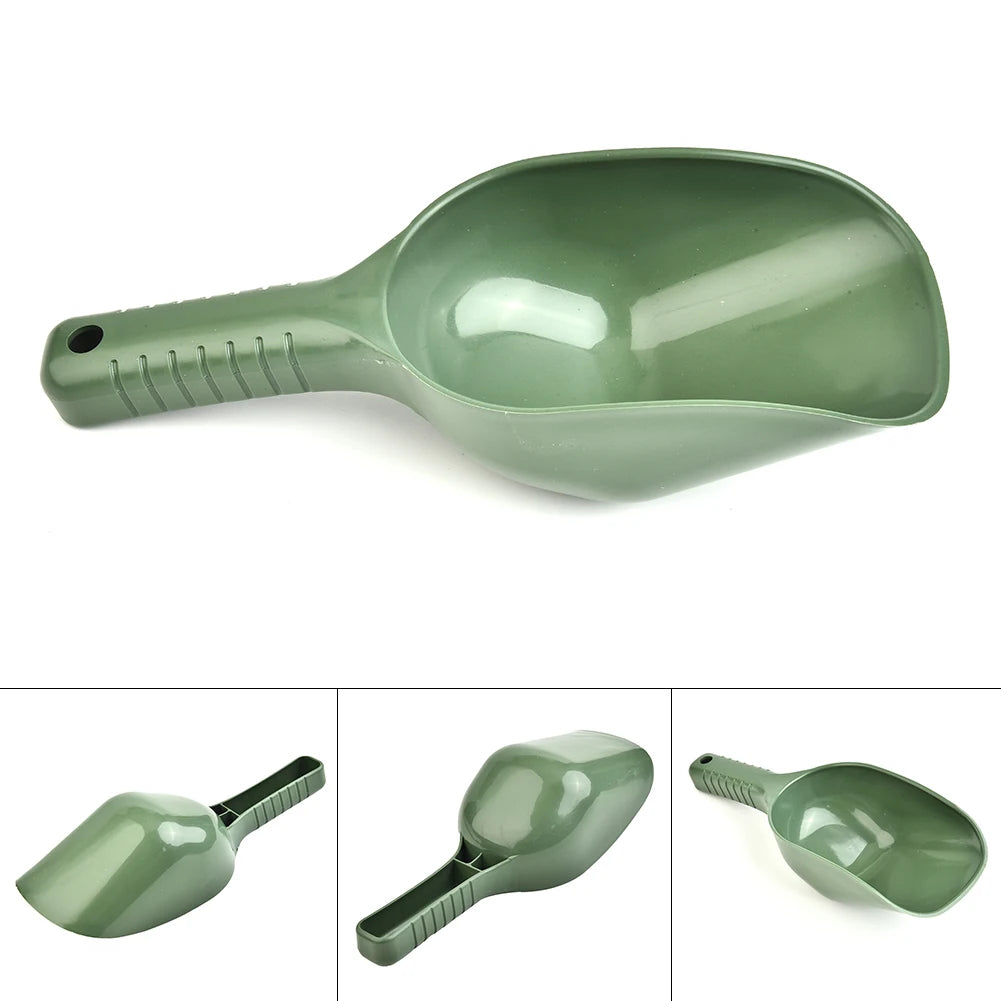 Efficient Baiting Throwing Spoon - Carp Fishing Tool for Feeding Particles & Lures, Casting Shovel for Spombs