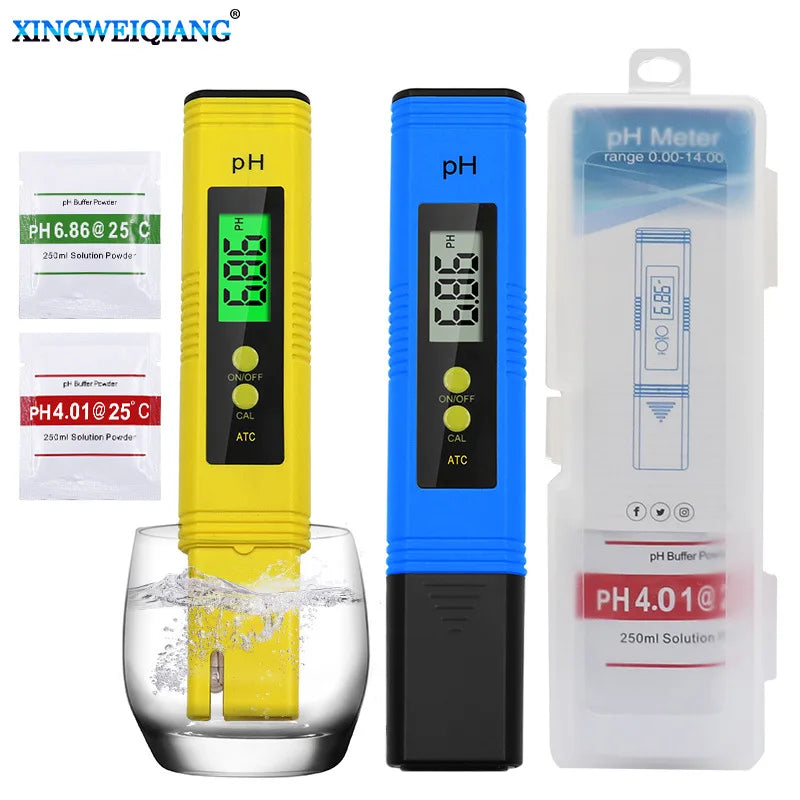 Digital pH Meter Pen – Water Quality Tester with 0.01 Accuracy for Aquarium, Pool, Wine & More