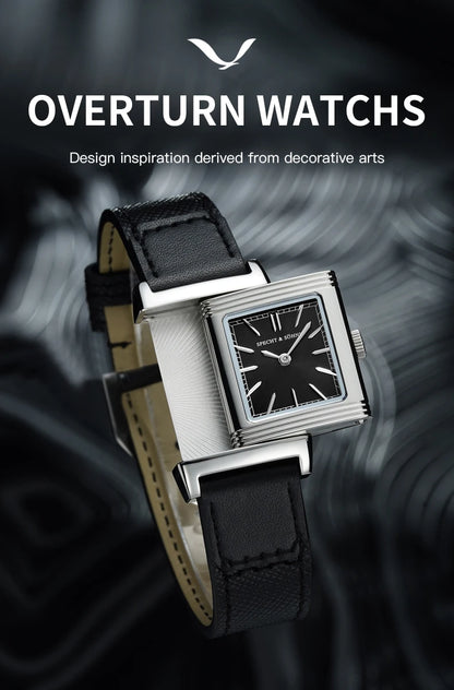 2025 Specht & Söhne Men’s Quartz Watch — 24MM 316L Stainless Steel, Sapphire Crystal, Waterproof Wristwatch