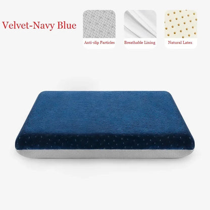 JFLEGAL Thailand Natural Latex Cushion – Washable Square Seat Pad for Buttocks Pain Relief, Office Chair Cushion Cojin