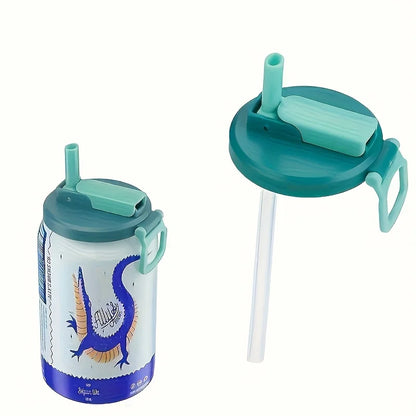 Reusable Soda Can Lid - Drink Cover with Straw for Beverages, Juice, and Soft Drinks