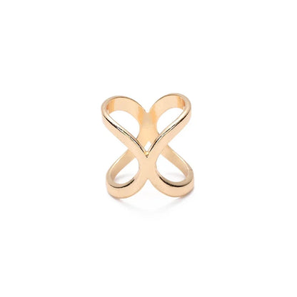 Stylish X Shape Metal Brooch: Fashion Cross Scarf Clip for Women - Hollow Bow Scarves Holder, Shawl Jewelry Accessory