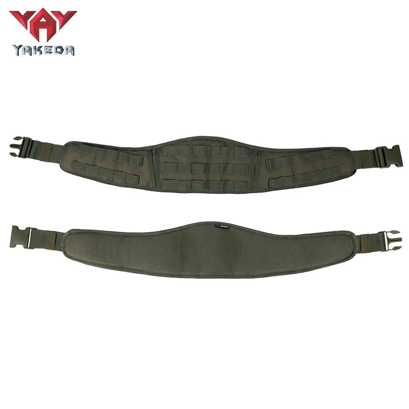 Yakeda MOLLE Pockets & Pouches – Tactical Hunting Waist Security Belt with Padded Patrol Support