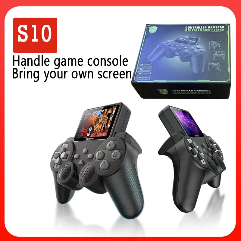 Handheld Game Console S10 | 520 Games | 2.4-Inch Screen | AV Output | Video Player | Children's Gifts