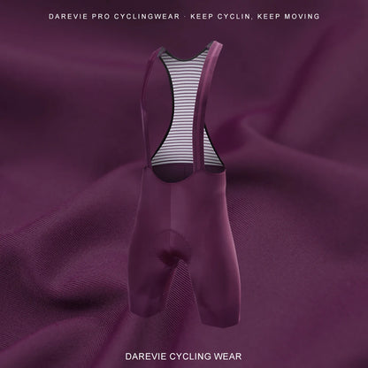 DAREVIE Men's Cycling Bib Shorts - Seamless 2.0 Pro Padded Shorts For Long Distance 500KM Rides
