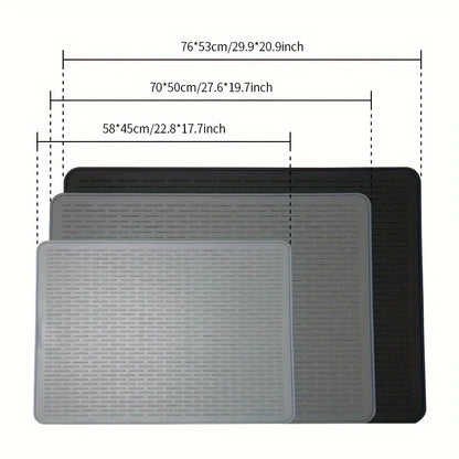 Silicone Stove Mat & Sink Protector | Electric Stove Top Cover, Insulation, Drying Pad & Personal Tablecloth for Kitchen