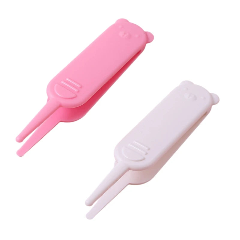 Baby Nose and Ear Cleaner Tweezers - Gentle Booger Remover and Newborn Hygiene Care Tool