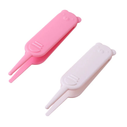 Baby Nose and Ear Cleaning Tweezers - Gentle Nasal Booger Remover and Newborn Care Tool