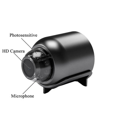 1080P HD Mini WiFi Camera – Wireless Night Vision, Remote Home Surveillance for Kids, Pets & Safety Monitoring