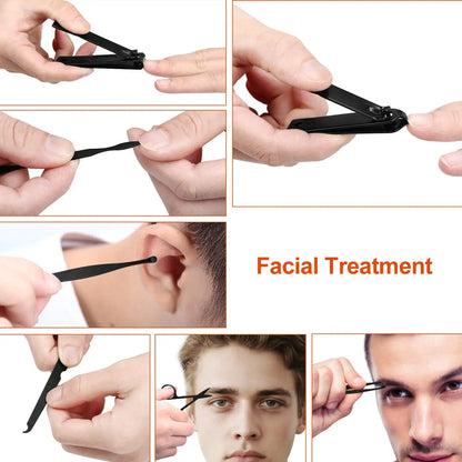 Folding Pocket Scissors – Multifunctional Stainless Steel Mini Scissors for Household, Thread Cutting & Nail Care
