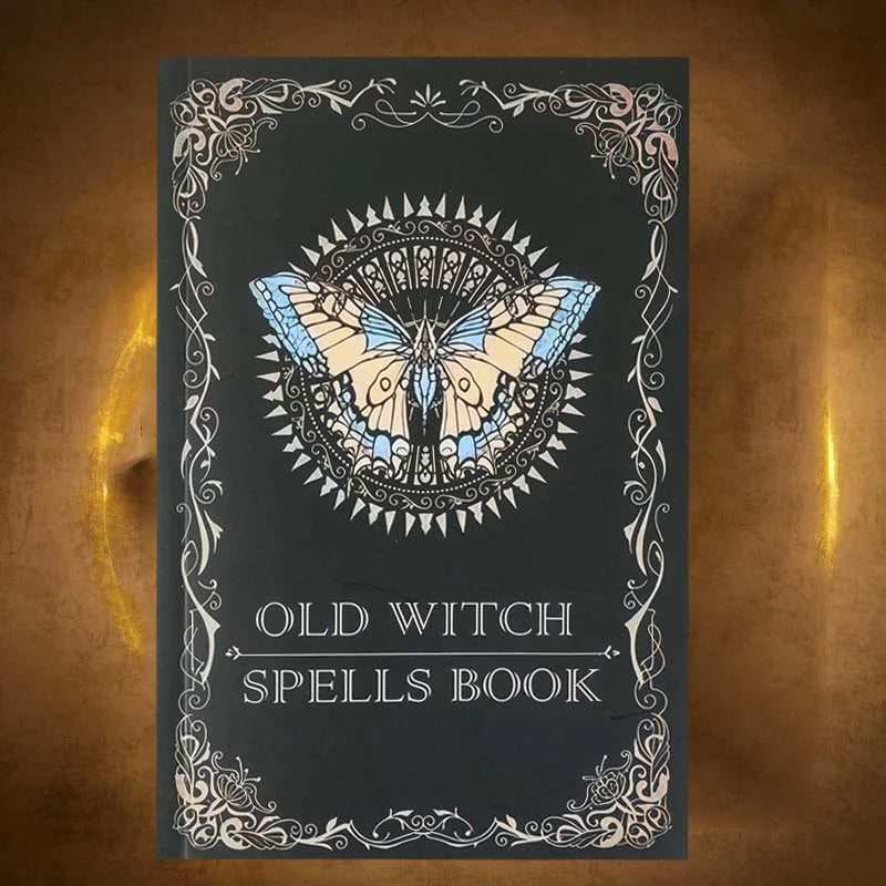 Old Witch Spells Book – Beginner Magic Grimoire & Ritual Notebook for Witches & Wizards | Perfect Halloween, Christmas & Gift Idea