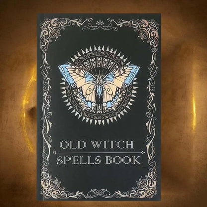 Old Witch Spells Book – Beginner Magic Grimoire & Ritual Notebook for Witches & Wizards | Perfect Halloween, Christmas & Gift Idea